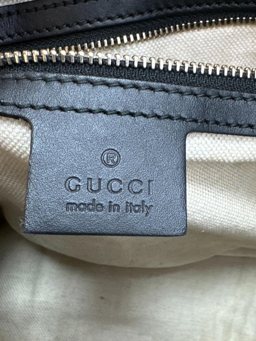 Gucci  Vintage Web Original GG Boston Satchel Bag Beige - Picture 11 of 12